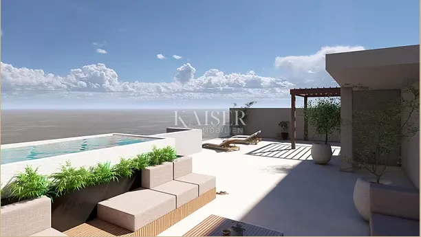 zadar-zaton | ekskluzivan penthouse s liftom i pogledom - slika 5