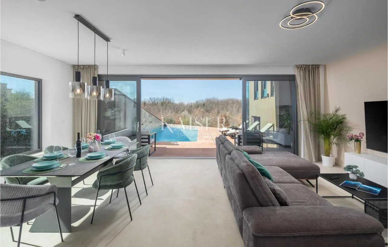 istra, novigrad - moderna vila 155m2 s bazenom - slika 20