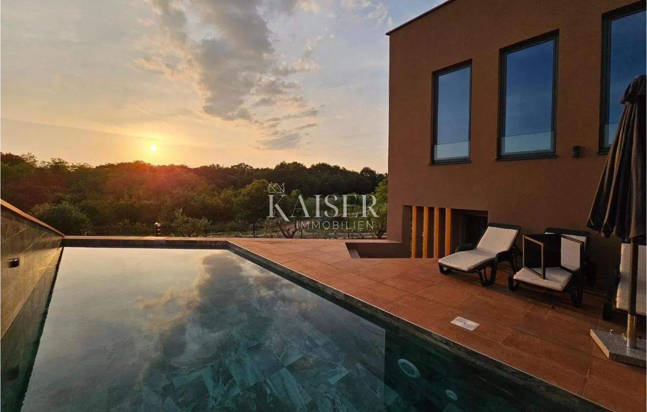 istra, novigrad - moderna vila 155m2 s bazenom - slika 13