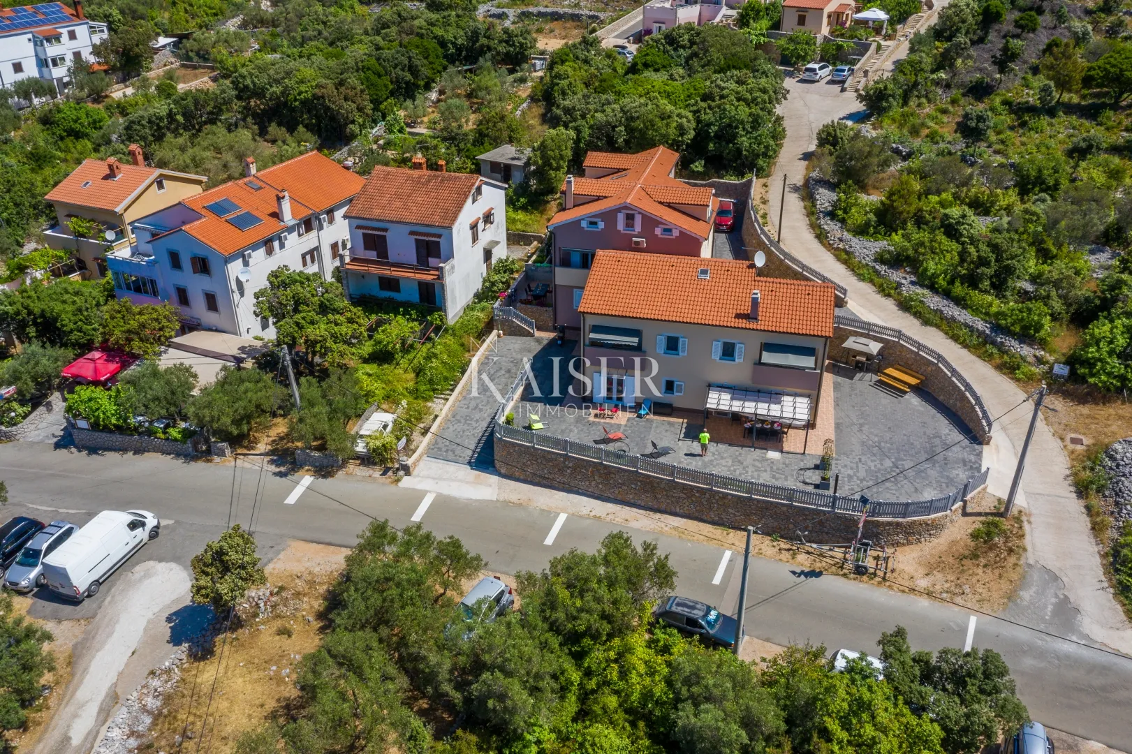 otok cres, miholašćica, stan 34 m2 s pogledom na more - slika 3