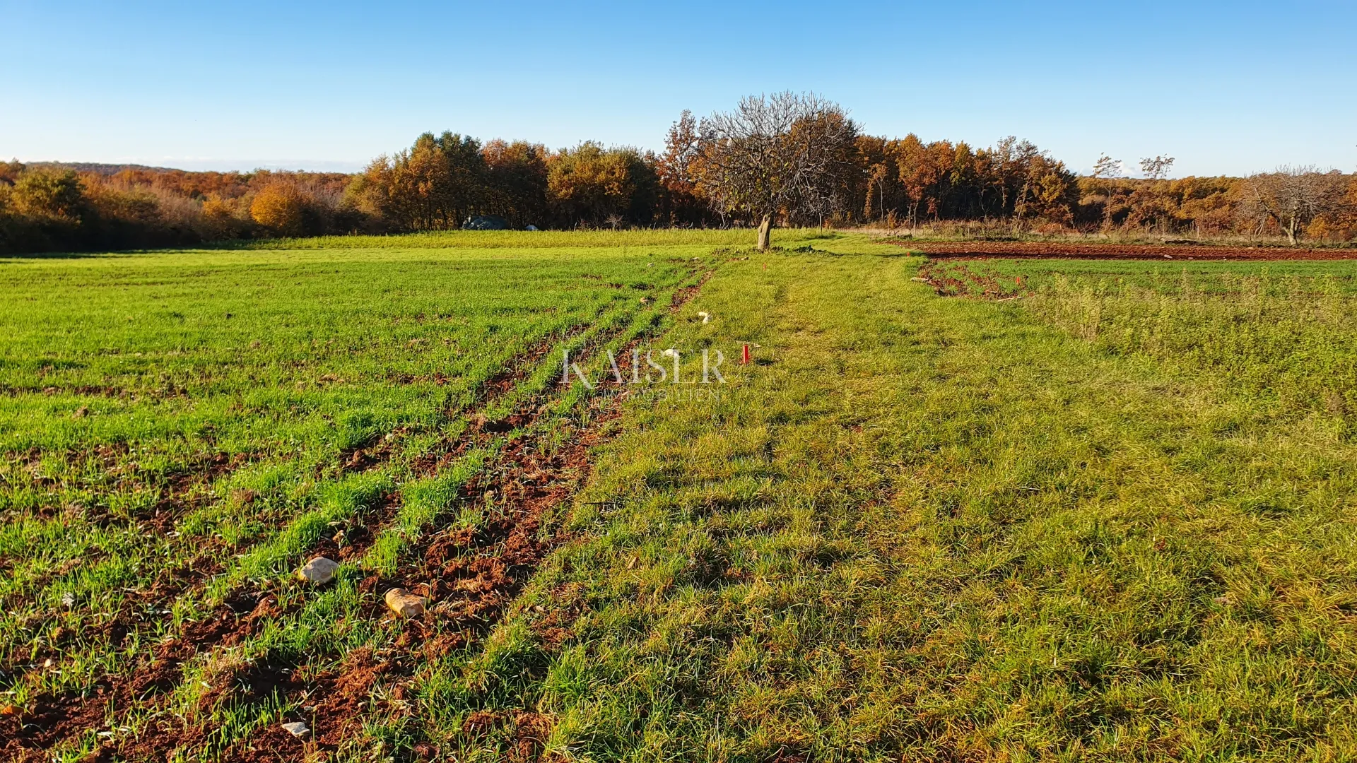 istra - lovreč, dva građevinska zemljišta pogled more - slika 12