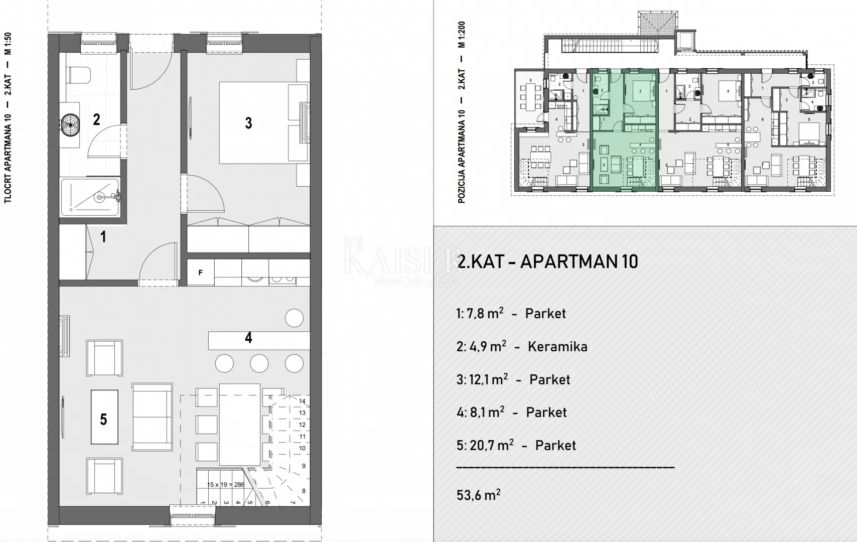opatija, volosko- stan sa pogledom na opatiju i cres - slika 27