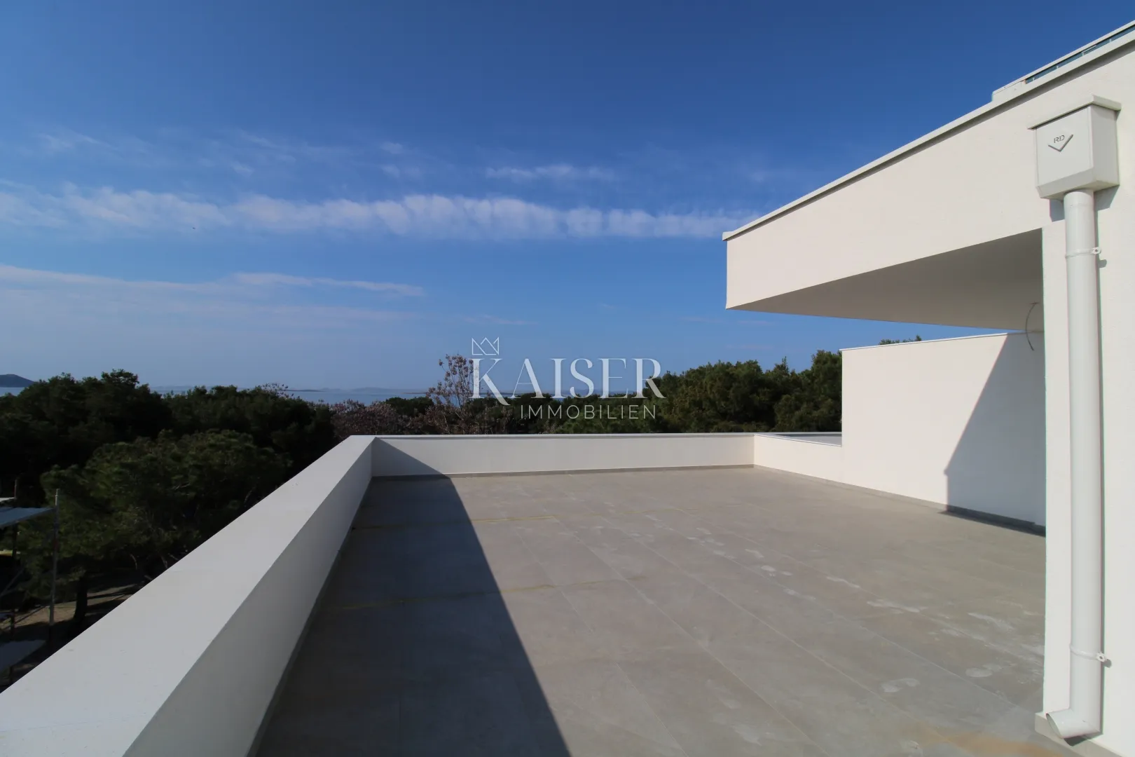 zadar,pakoštane: penthouse s krovnom terasom i pogledom na more - slika 16