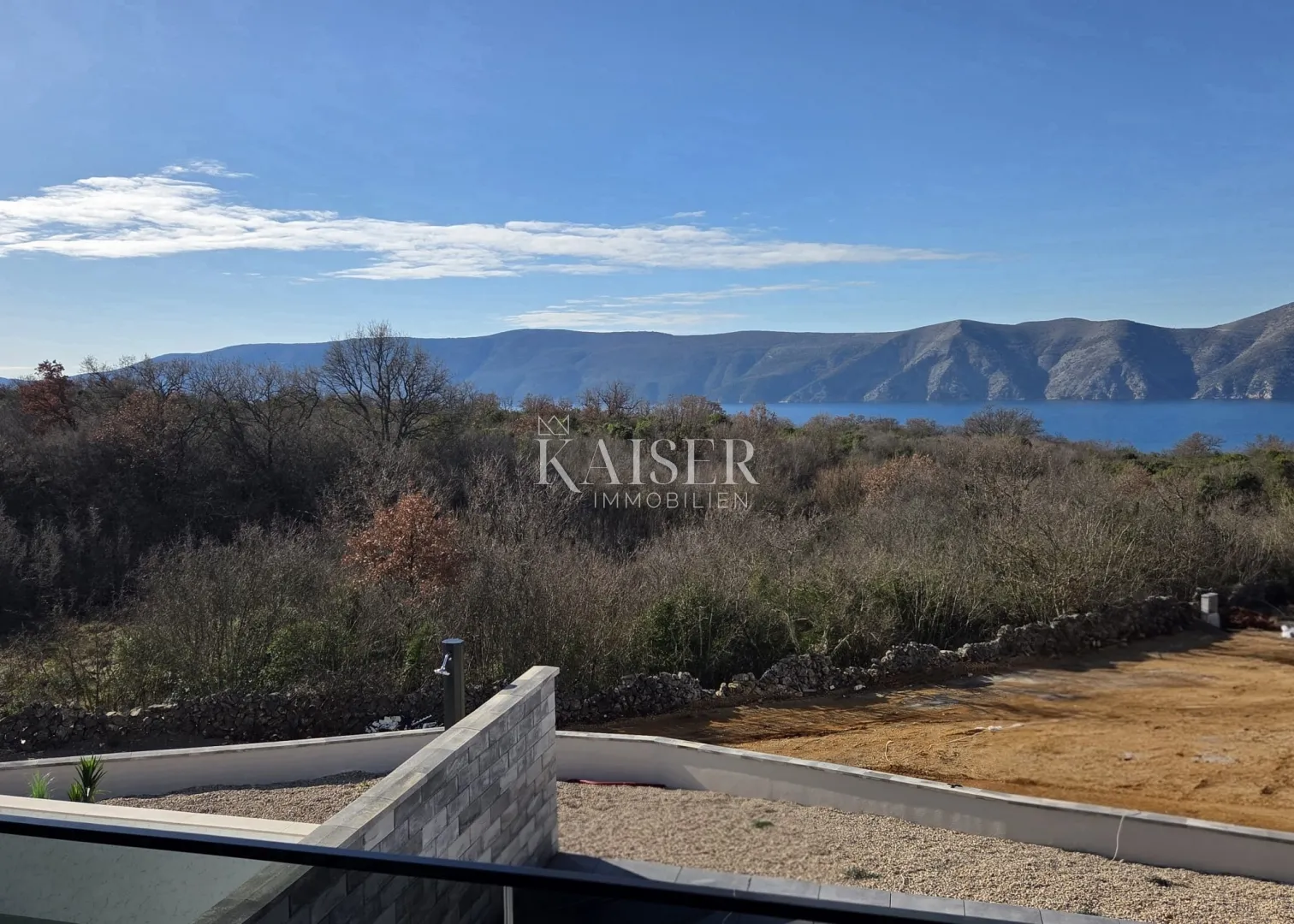 otok krk, brzac - duplex 157m2, pogled more - slika 16