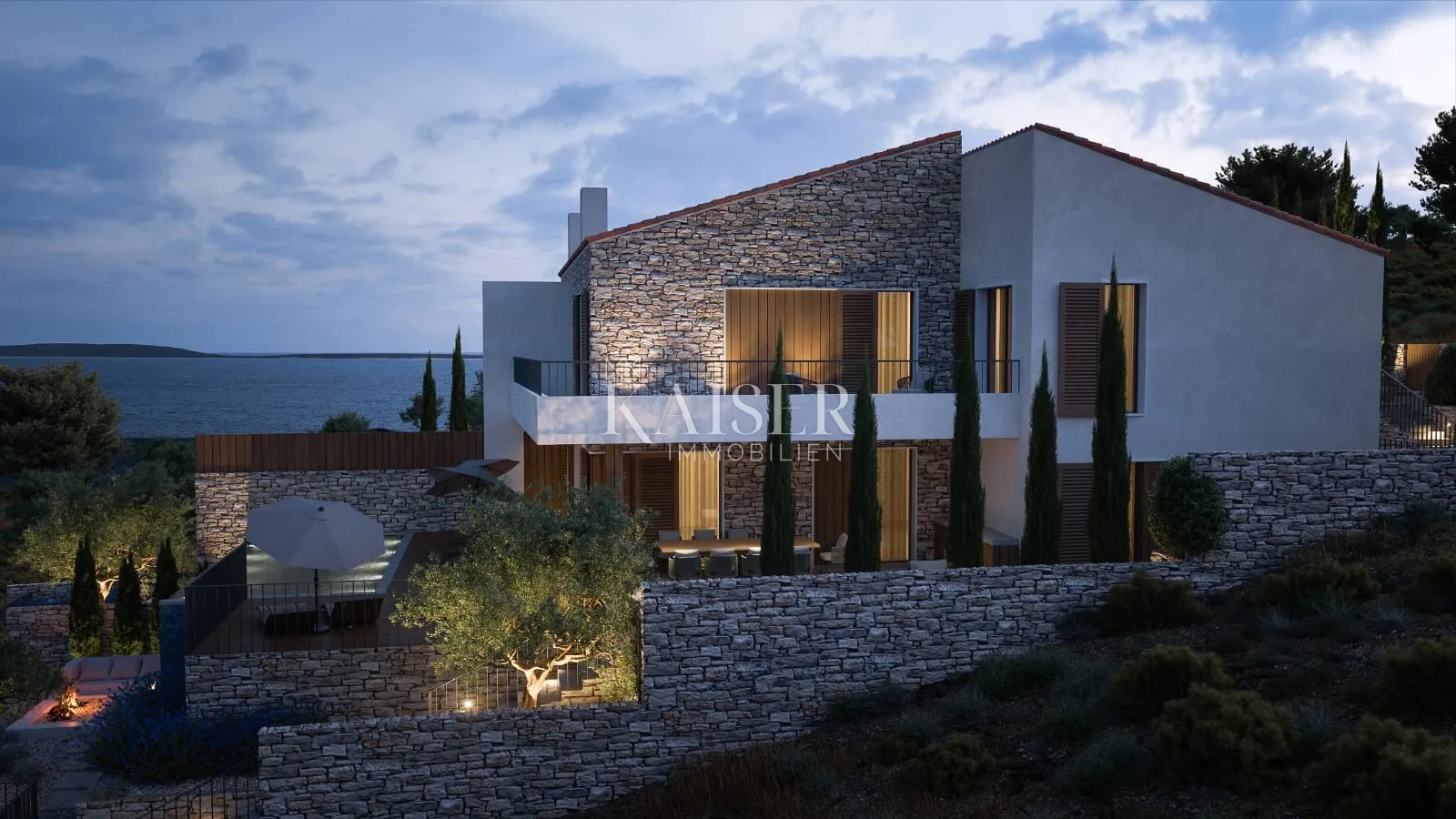 martinšćica, otok cres - luksuzna vila s pogledom na more - slika 7