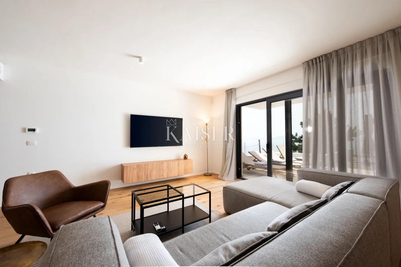 kostrena - dvije duplex kuće s bazenima i garažom - slika 14
