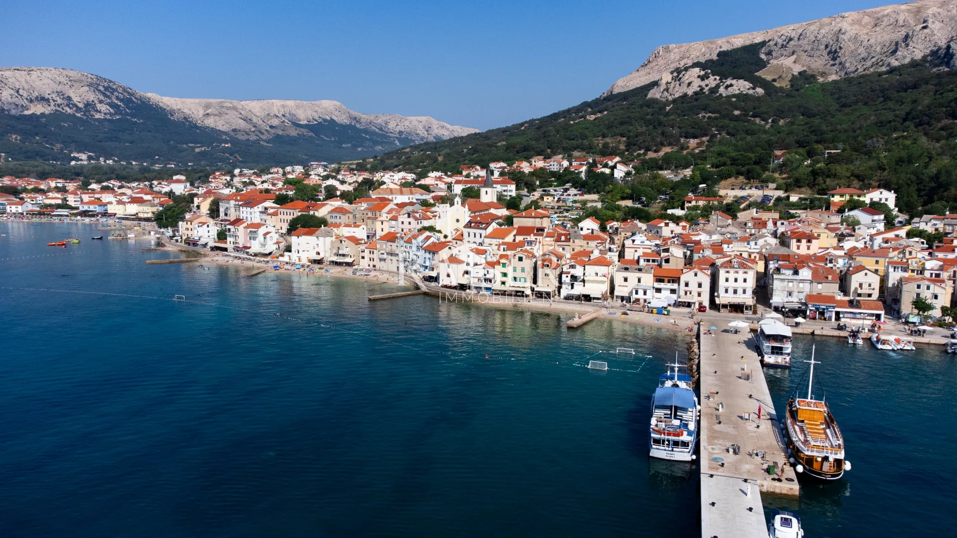 baška - kuća u staroj jezgri, 85m2, dva apartmana - slika 26