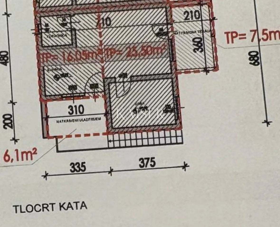 zadar – petrčane – kuća s 2 apartmana i pogledom na more - slika 32