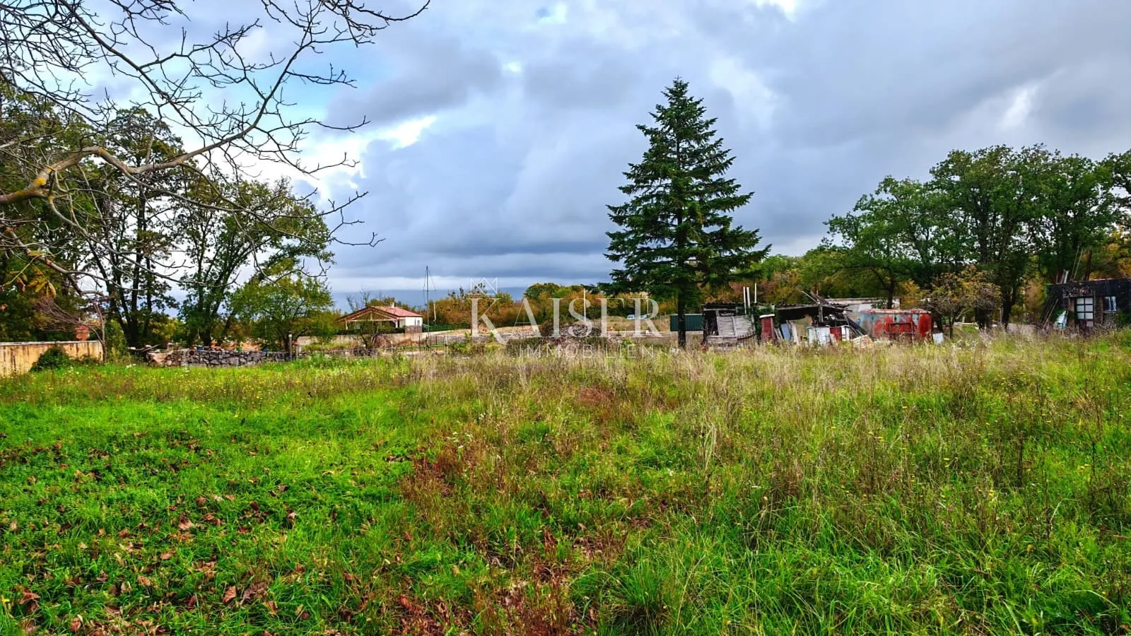 otok krk, dobrinj- građevinsko zemljište 660m2 u mirnom okruženju - slika 3