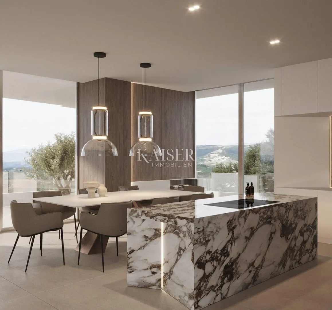 istra, plomin - moderna vila s panoramskim pogledom na kvarnerski zaljev - slika 20
