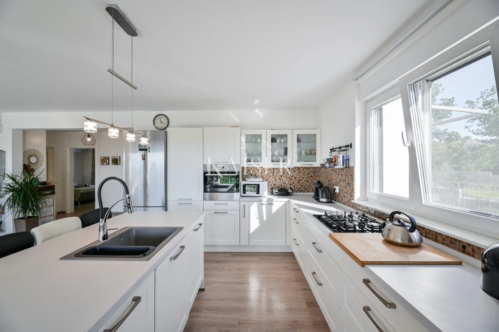 otok krk, malinska-moderna vila 190m2 s pogledom na more - slika 6