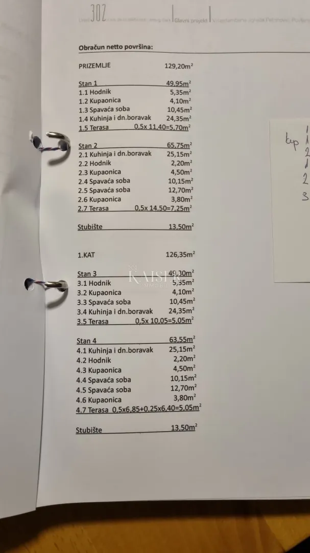 pag,povljana - dvosobni stan s4 63,5 m2 blizu plaže - slika 7