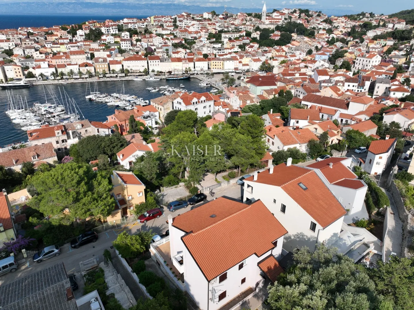 mali lošinj - predivni apartman 105 m2 u centru grada - slika 5