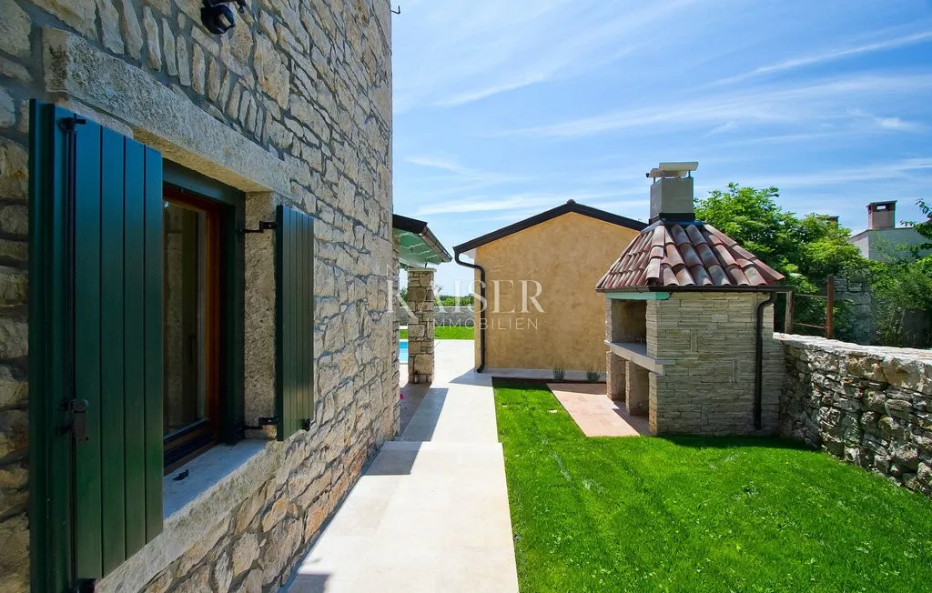 istra, radetići, tradicionalna kamena vila u predivnom okruženju - slika 6