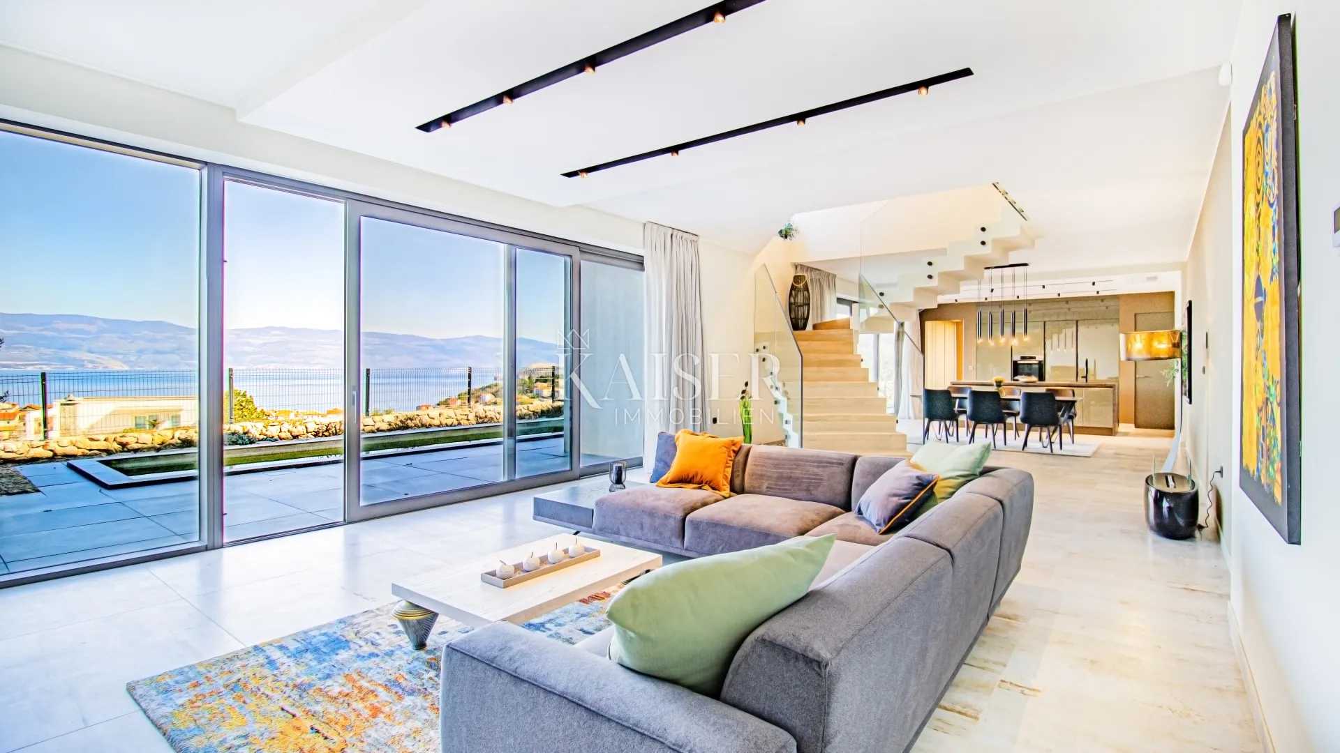 otok krk, vrbnik - ekskluzivna villa nad morem, 268m2 - slika 5