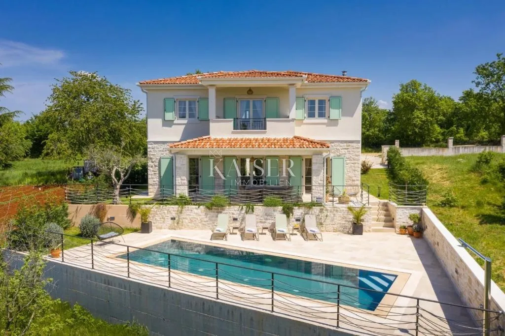 istra - višnjan, predivna kamena mediteranska vila - slika 2