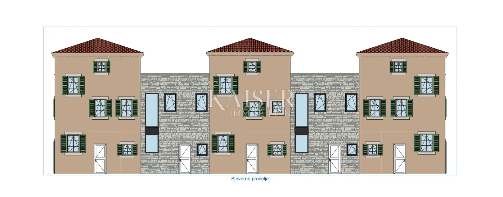 istra - poreč, moderne kuće u istarskom stilu - slika 12