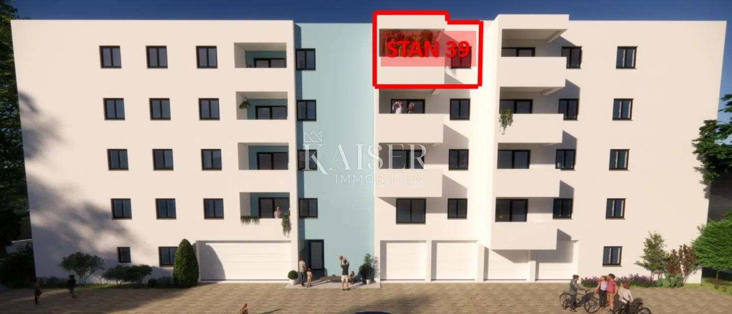 istra, pula- modern jednosoban stan 42m² s balkonom - slika 5