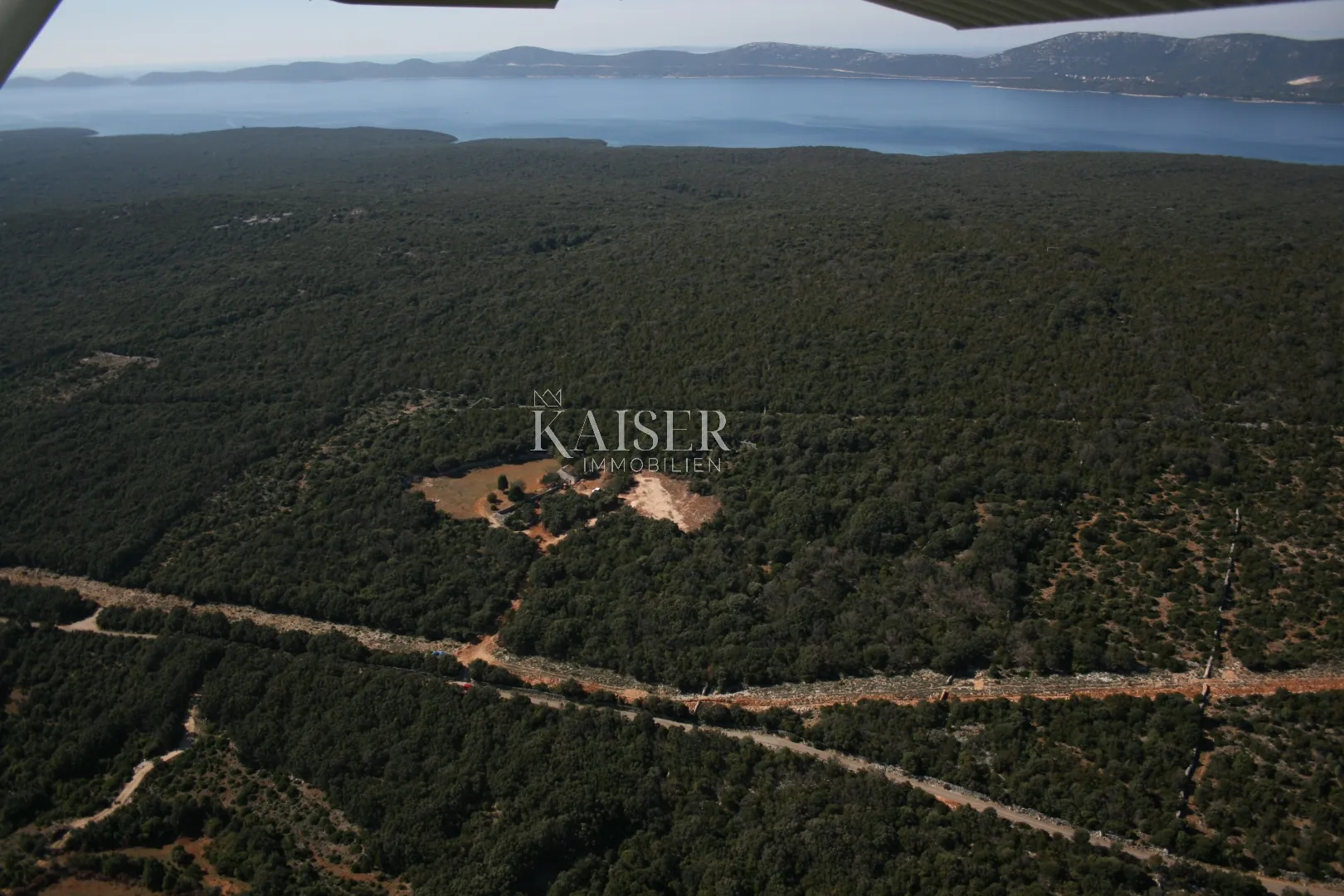 mali lošinj, punta križa – posjed od 7,6 ha s kamenom kućom - slika 4