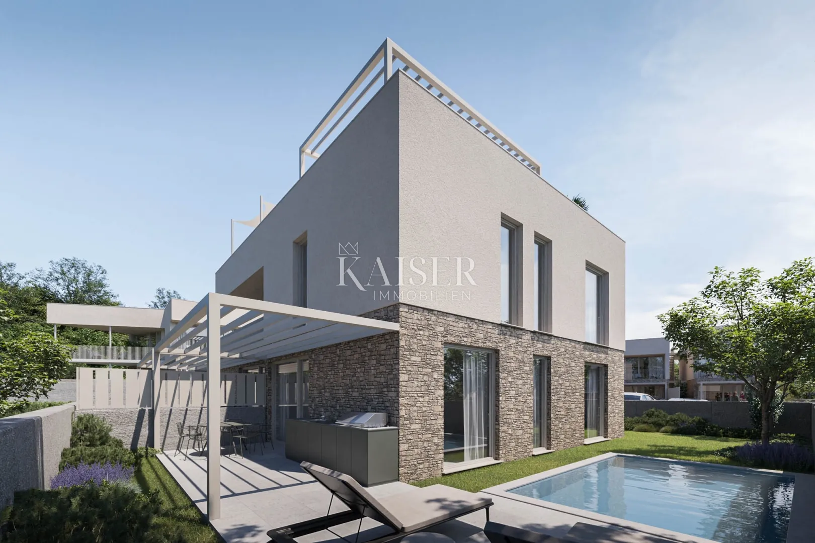 istra, novigrad, okolica - stan 54m2; krovna terasa 55m2; 300m od mora - slika 26