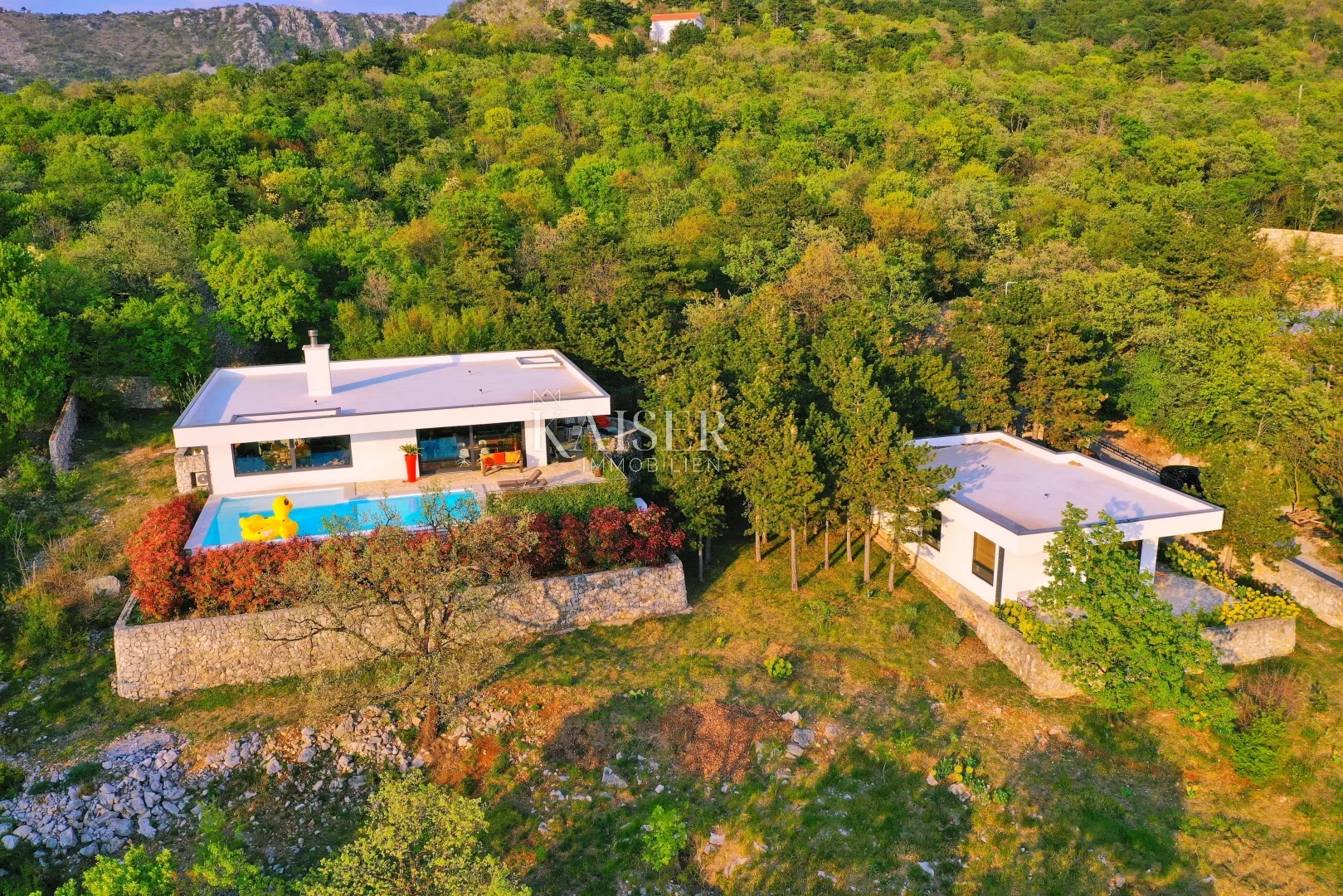 kostrena - moderna kuća s predivnim pogledom na kvarner - slika 3