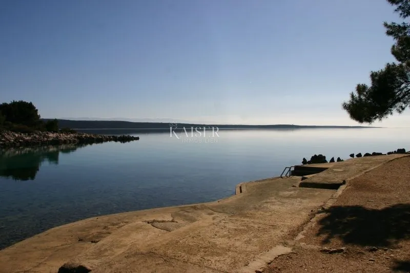 nerezine, otok lošinj - atraktivno zemljište s projektom i pogledom na more - slika 9