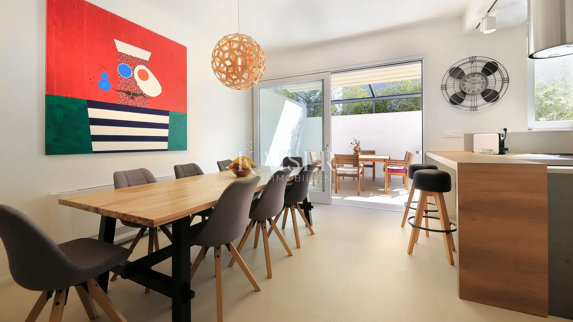 otok krk, malinska- moderna vila 200m2 s bazenom i pogledom na more - slika 2