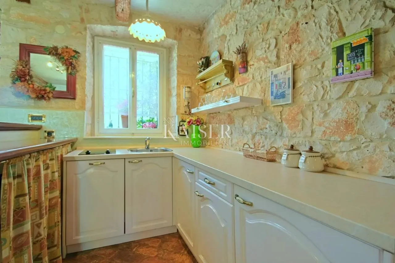 istra - nova vas, kamena kuća sa bazenom pogled more - slika 17