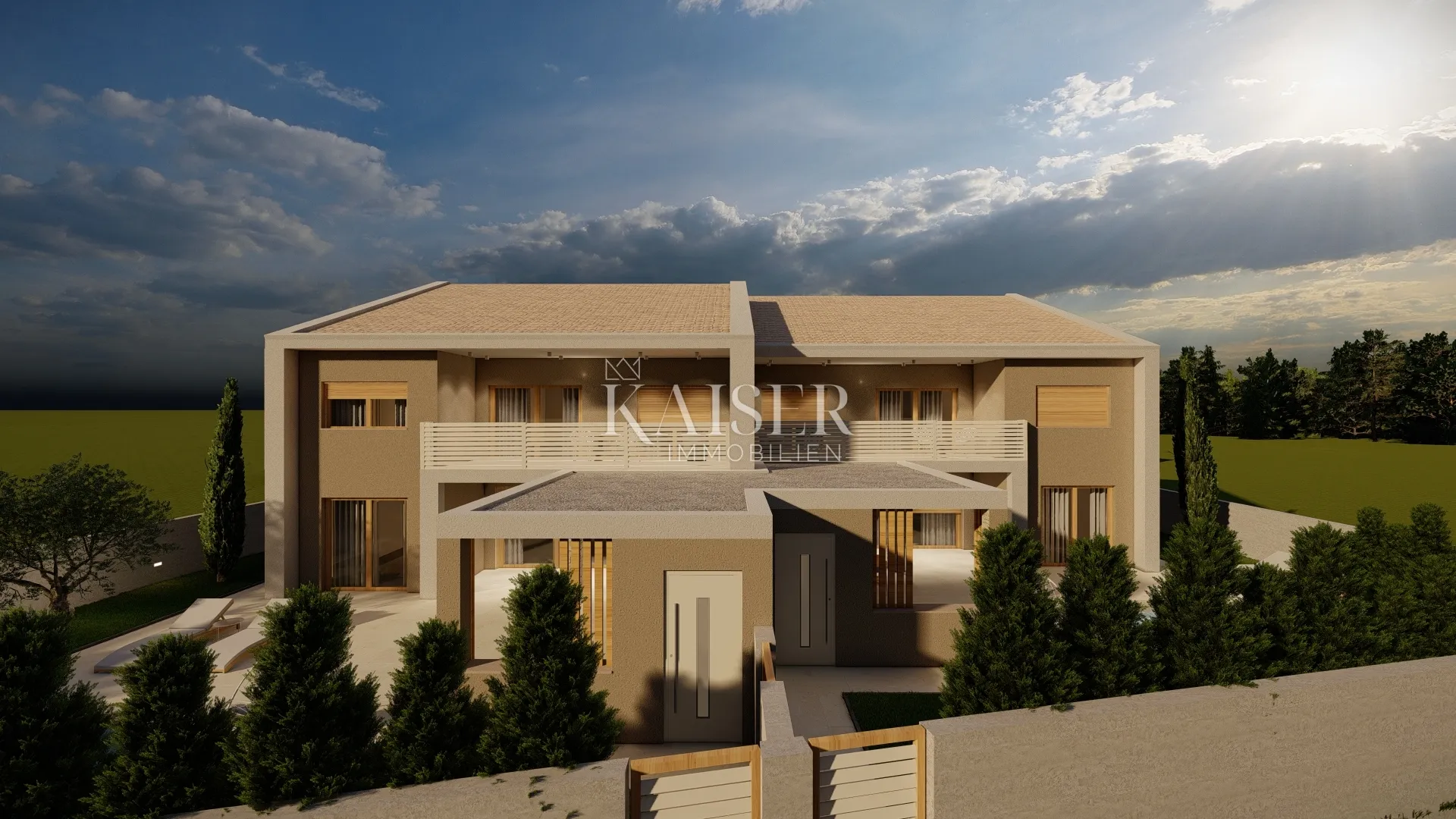 istra, vodnjan- moderna dvojna vila 260m2 s bazenom u mirnom okruženju - slika 3