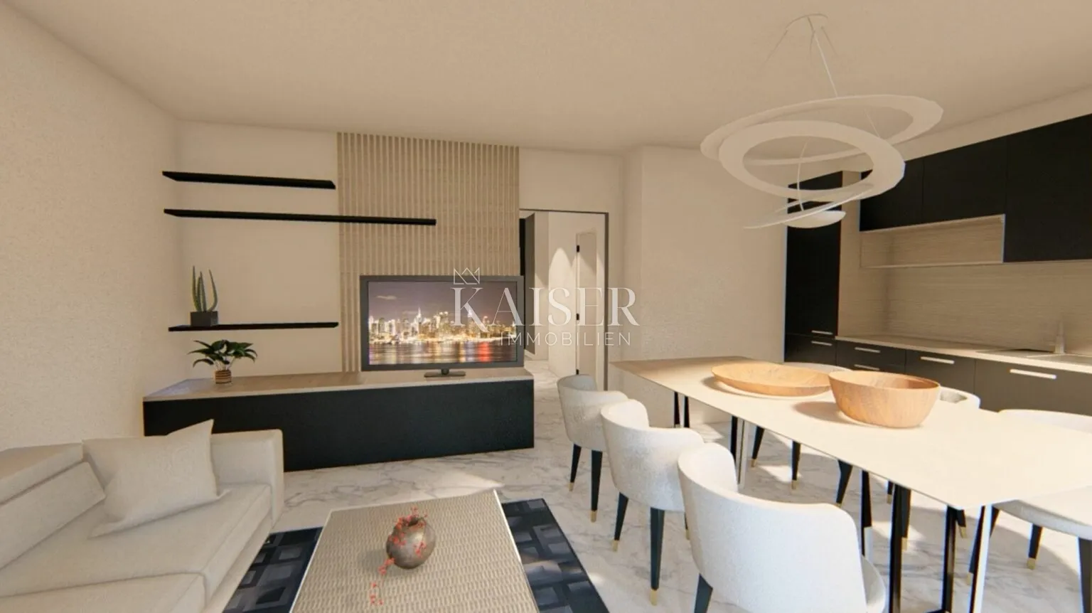 zadar, diklo - luksuzan namješten penthouse (103m2) 70 m od plaže - slika 30