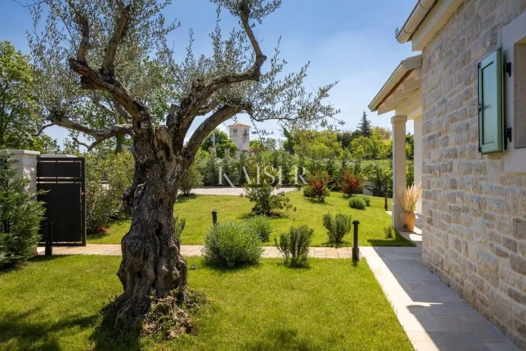 istra - višnjan, predivna kamena mediteranska vila - slika 6