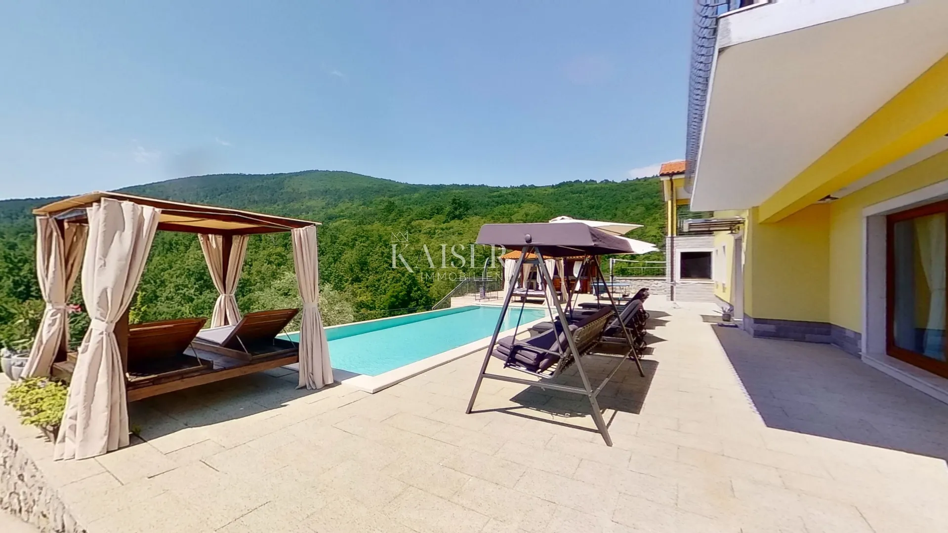 opatija, mošćenička draga - vila sa prelijepim pogledom na more - slika 3