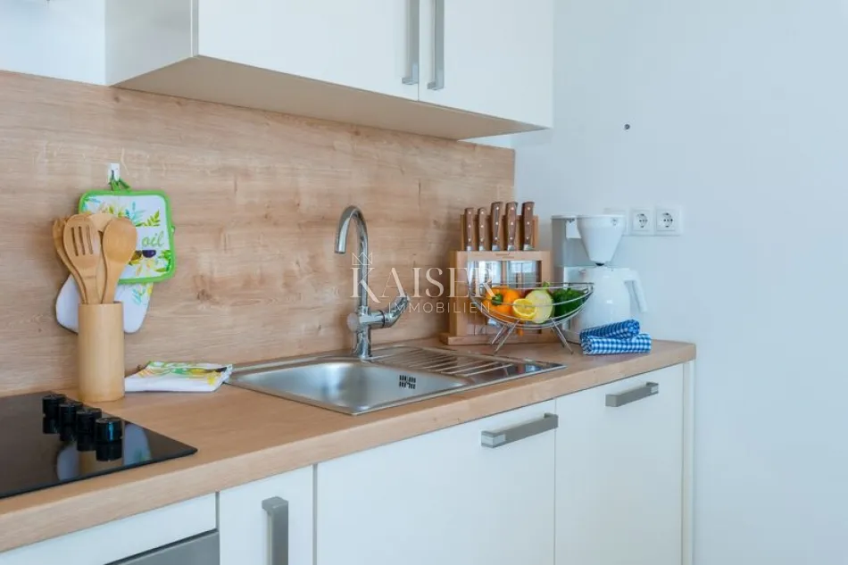 sukošan, zadar - moderan dvosoban apartman s lođom i pogledom na more - slika 73