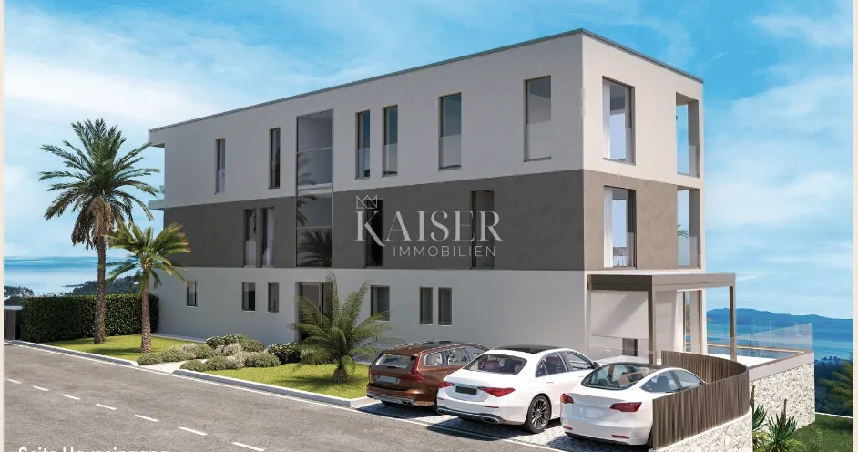 opatija - ičići, građevinsko zemljište s dozvolom za izgradnju stambene zgrade - slika 2