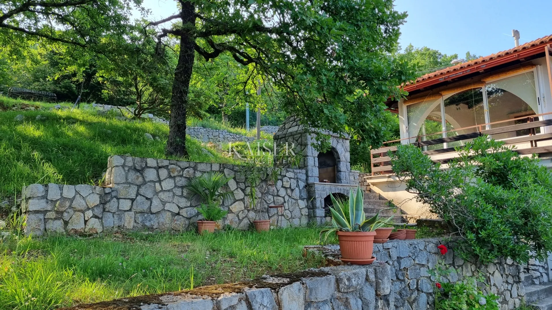 mošćenička draga, kuća s pogledom na more - slika 15