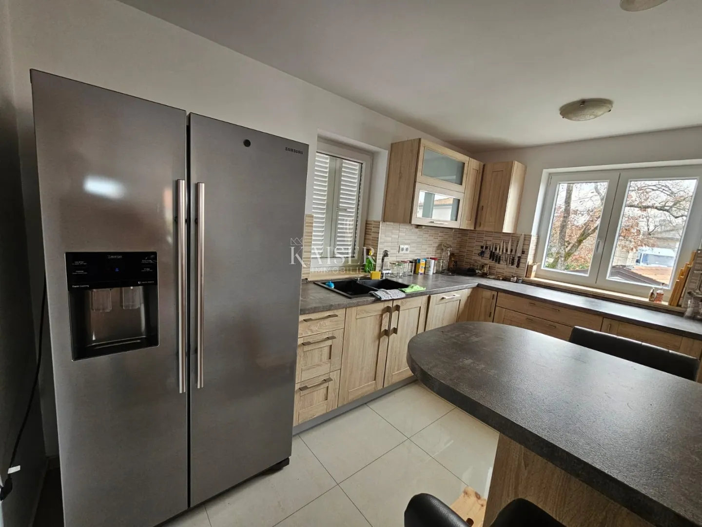 otok krk, malinska - apartman 100m2, pogled more - slika 13