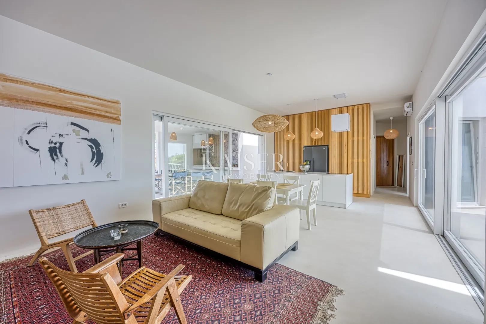 otok krk, okolica krka - predivna vila s pogledom na more, 110 m2 - slika 13