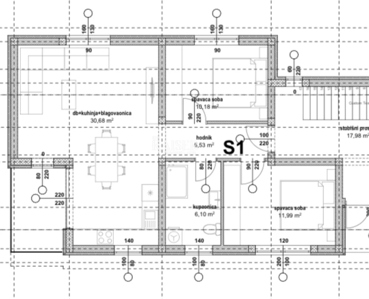 zadar – privlaka | apartman u novogradnji, 200 m od mora - slika 23