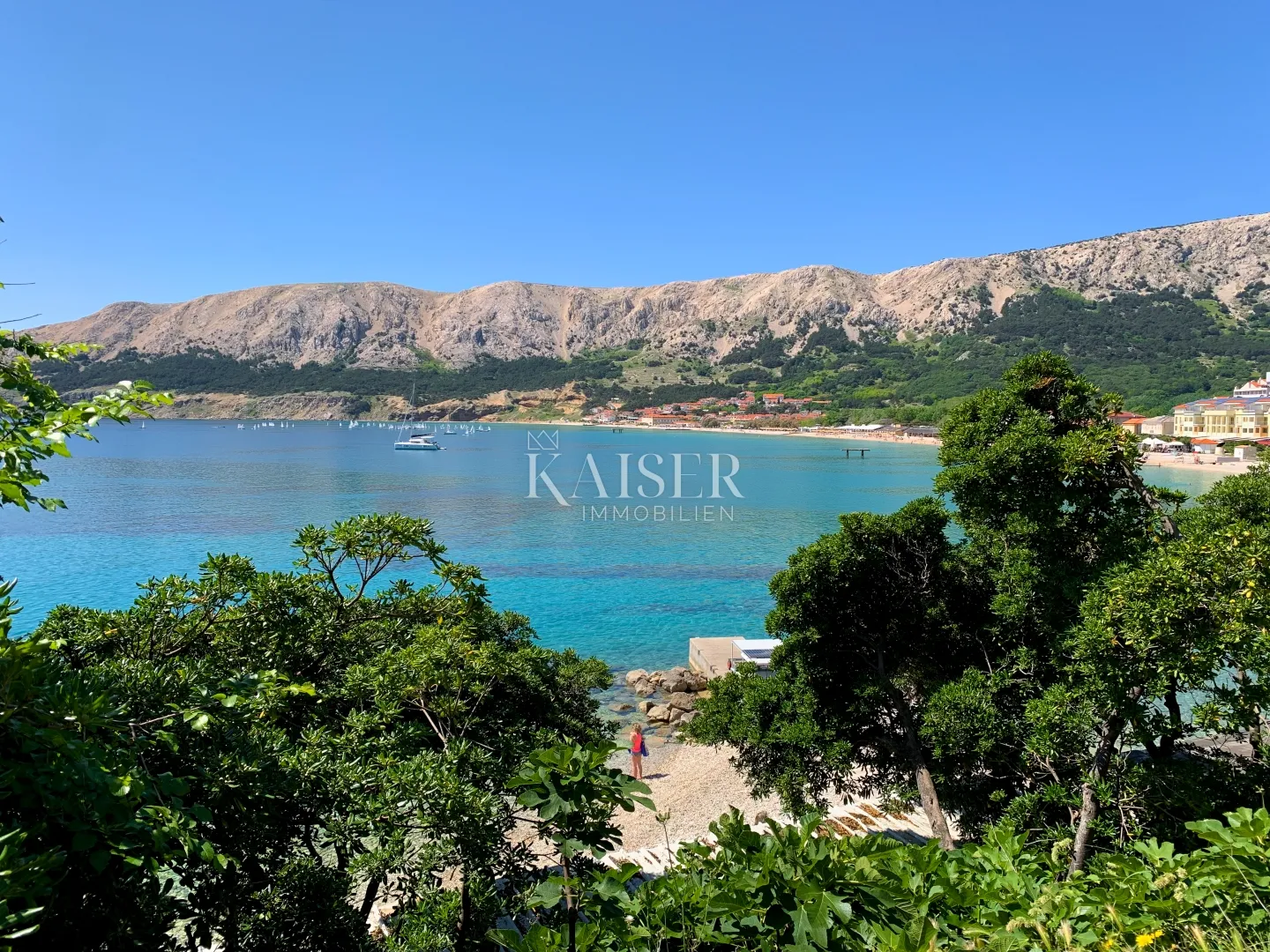 baška - kuća u staroj jezgri, 85m2, dva apartmana - slika 23