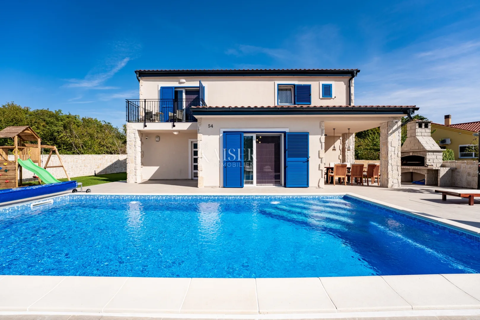 otok krk, dobrinj - luksuzna villa 185m2 - slika 3