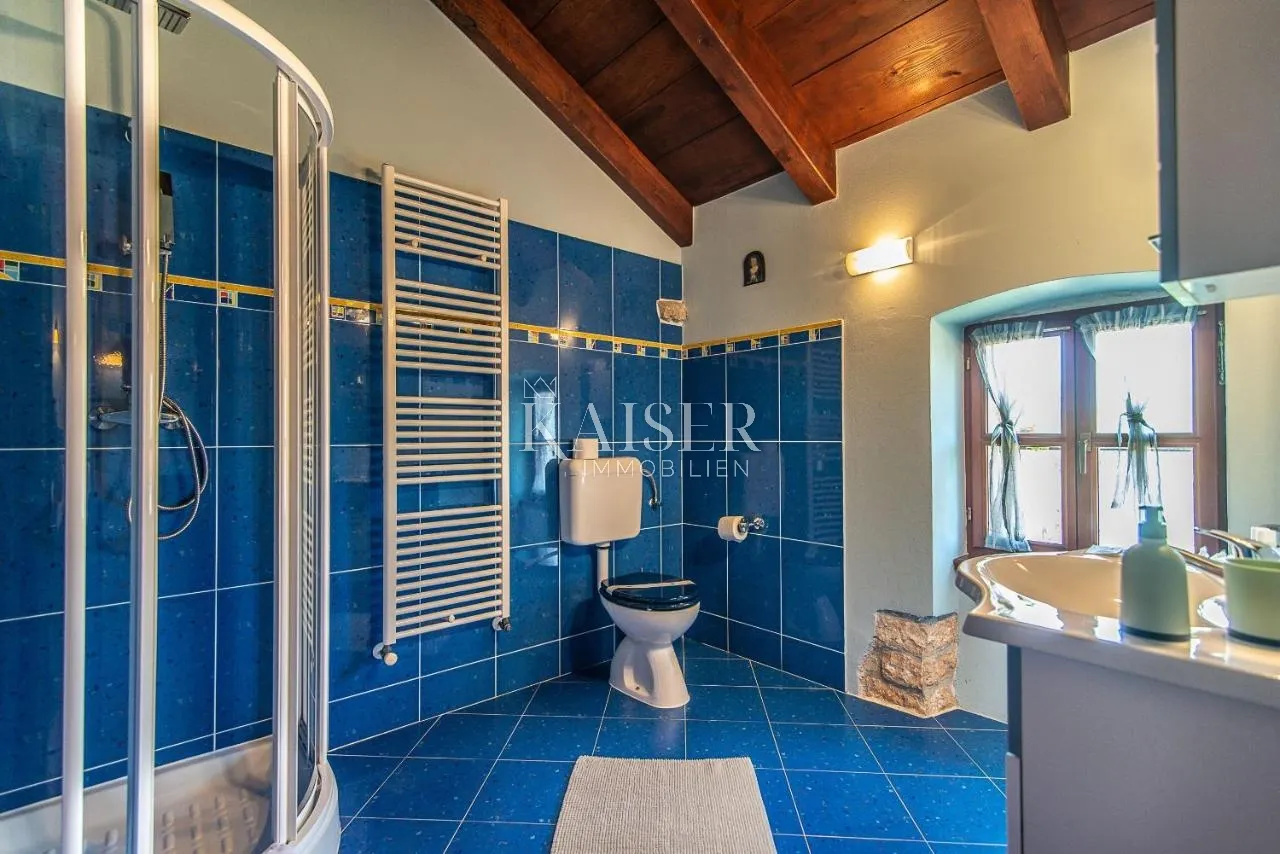 istra - žminj - kamena vila s bazenom, 350 m2 - slika 6