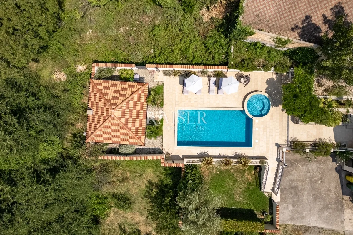 novi vinodolski, bribir - kuća za odmor sa okućnicom i bazenom - slika 14