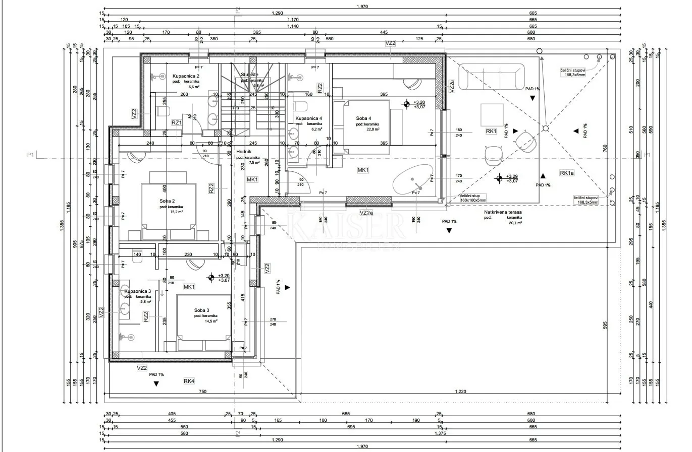 istra, poreč, okolica - moderna i funkcionalna vila sa bazenom, 330m2 - slika 9