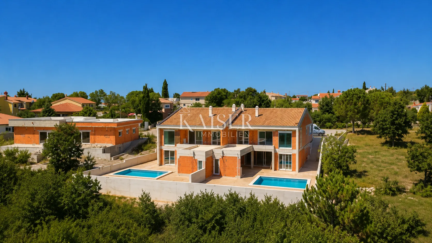 istra, vodnjan- moderna dvojna vila 260m2 s bazenom u mirnom okruženju - slika 11