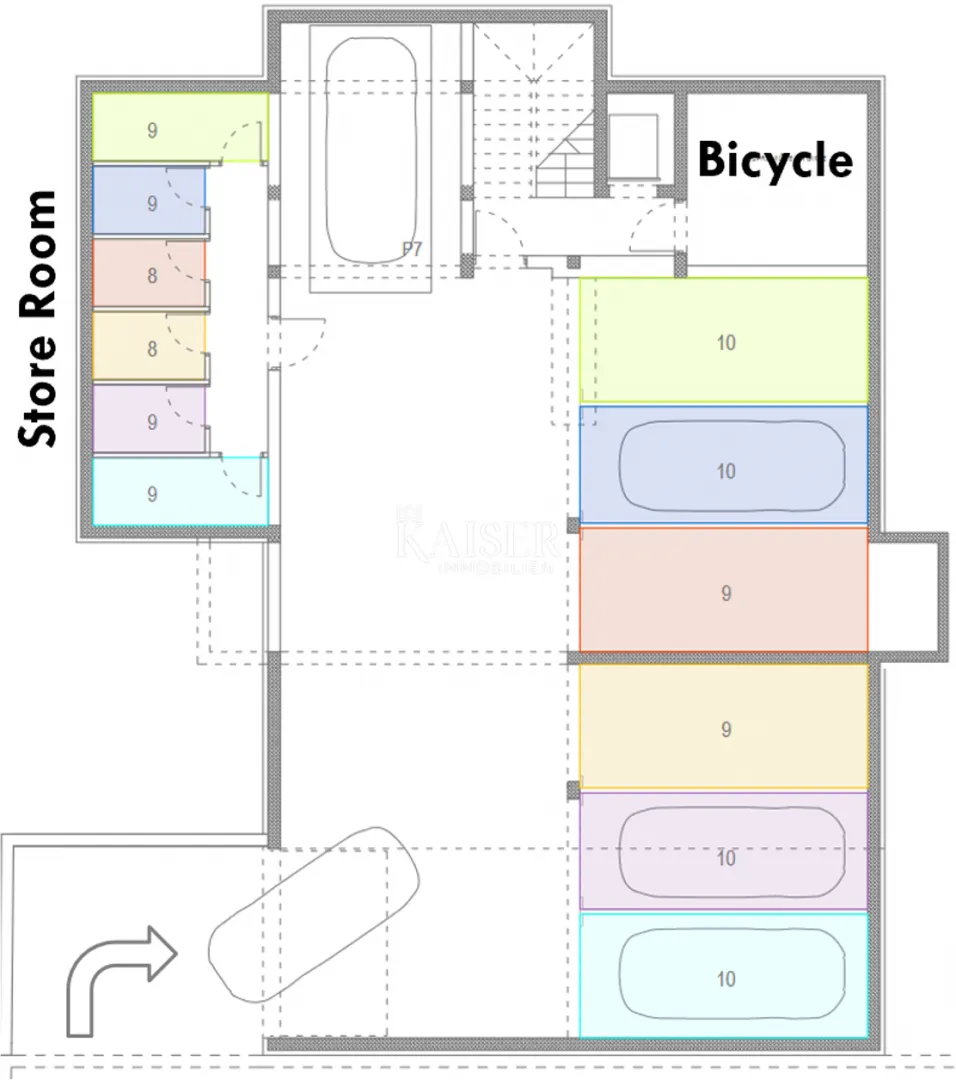 zadar, diklo - luksuzan namješten stan s2 s privatnim vrtom od 160 m²- 70 m od mora - slika 27