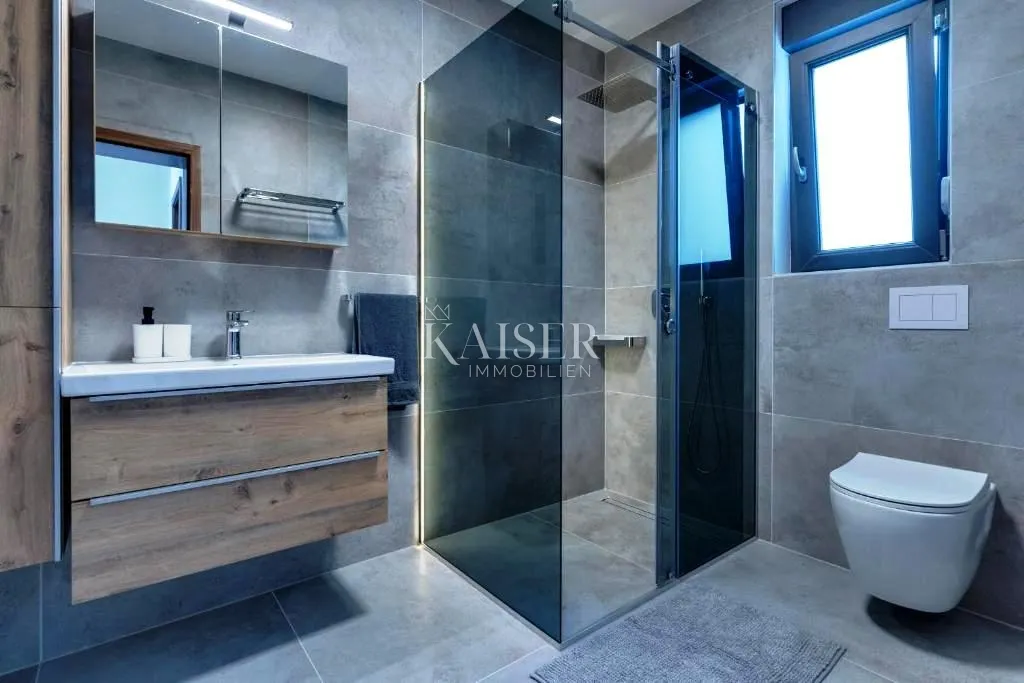 krk, risika - dva duplexa, 300 m2, pogled more - slika 3