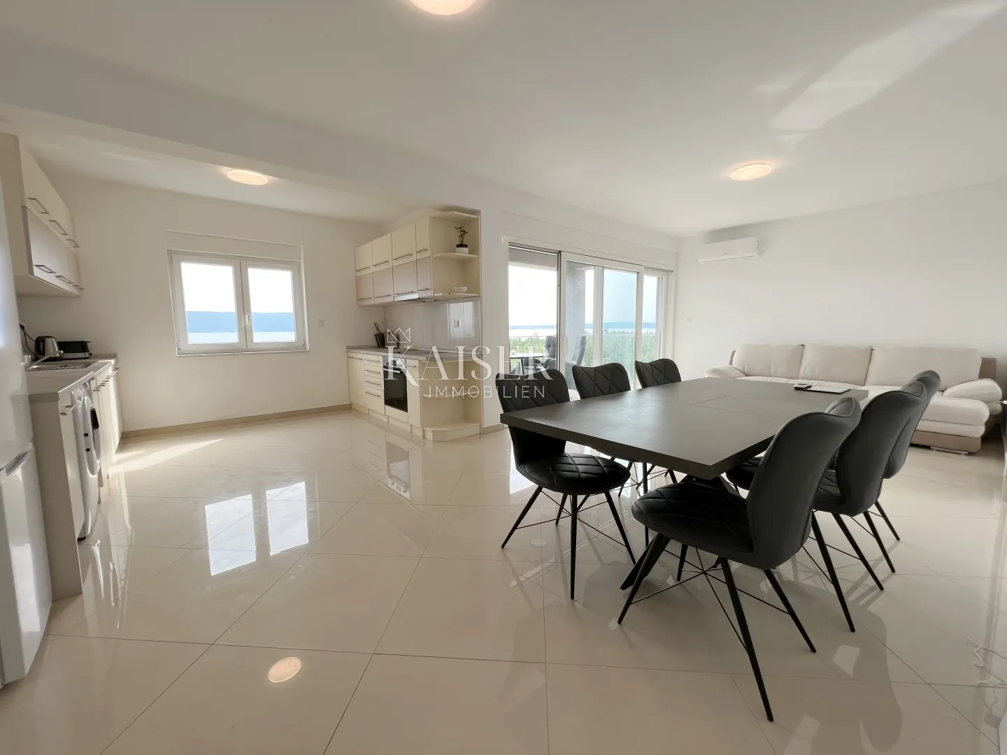 Novi Vinodolski, Smokvica - 2S+DB sa pogledom na more 97,23 m2 - Smokvica Krmpotska, Novi Vinodolski