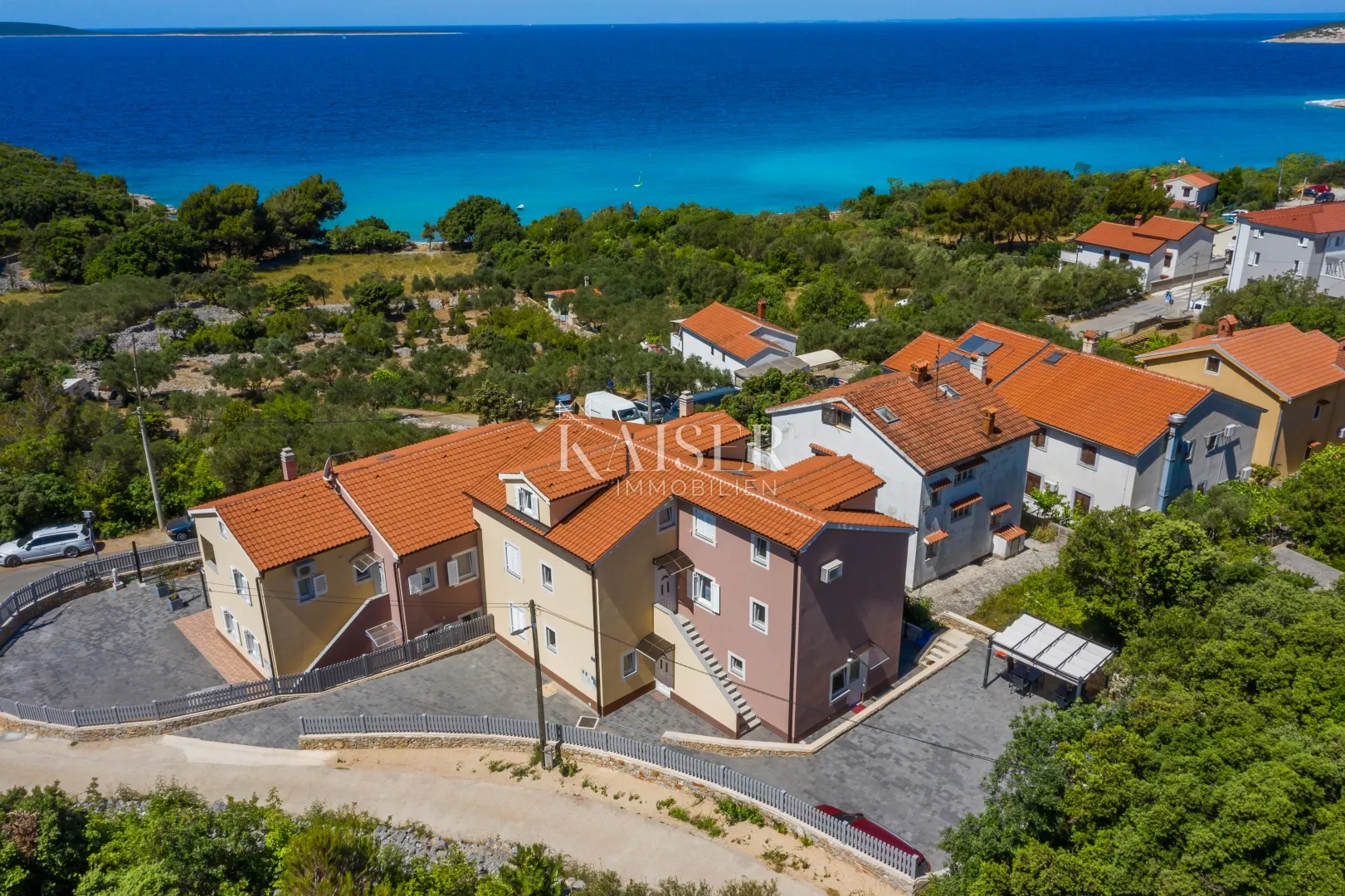 otoka cres, miholašćica, luksuzni duplex 500 m2 sa pogledom na more - slika 7