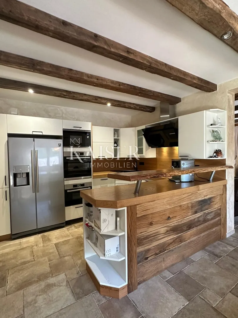 otok krk, okolica dobrinja - impresivna kamena kuća s bazenom, 220 m2 - slika 3