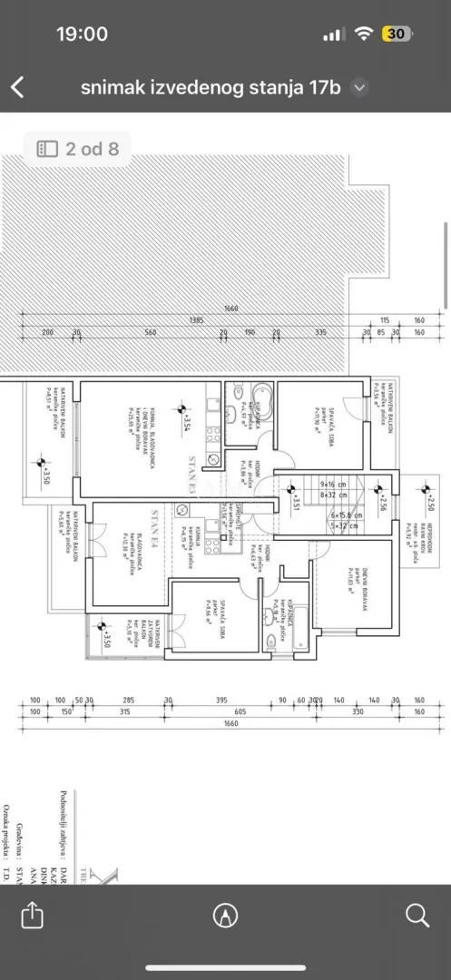 split, žnjan - trosobni stan 120 m2 s pogledom na more - slika 22